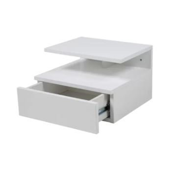 Toheed Wood Toheed Wood Floating Nightstand Bedside Table Drawer | Daraz.pk