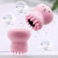 Silicone Face Cleansing Brush for Skin Care Facial Cleanser Pore Cleaner Exfoliator Beauty Washing Brush Tools Octopus Shape. 