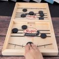 Wooden Pucket Family Game 13.75 x 8.75 x 0.98. 