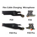 Microphone Board USB Charging Dock Flat Cable For Huawei P20 / P20 Pro Type C Charge Flex Cable. 