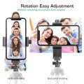 TechDepot Adjustable Phone Holder Mount for Tripods, Ring Lights & Monopods – Fits All Smartphones, Screw Adapter Included (No Tripod Included). 