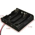 Battery Holder 18650 3.7v Lithium-ion cell Holder / Clips case / box cell box for DIY Projects or Making Your Own Powerbank hot sale - Black. 