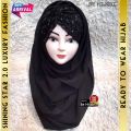 Fancy Ready to Wear Hijab - Fashion - Perfect For Wedding And Party Wear Scarf - Be Hijabi. 