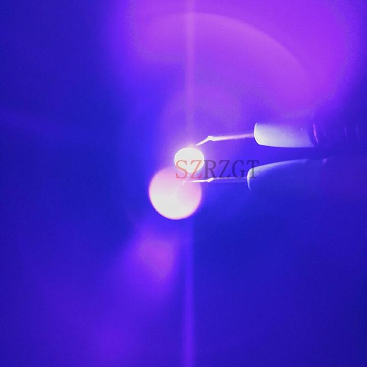 pack of UV LED High Power Beads 5 Watt Light Emitting Diode Lamp Diodo 3-Watt Purple 395nm Ultra-violet Copper Base