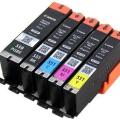 5x Replacement  Canon Pack With Chip PGI-550 CLI-551 Compatible Printer Ink Cartridges for Canon Pixma IP7200 Series  iP7250/IP8700 Series/iP8750/iX6850/MG5400 Series/MG5420/MG5450 MG5450s/MG5500 Series/MG5550 etc.. 