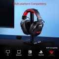 Redragon H376 Aurora USB Wired Gaming Headset 7.1 Surround Sound Over-Ear Headphone w/40 MM Audio Drivers, Advanced EQ Mode, 240g Lightweight. 