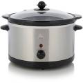 George Home Ceramic Slow Cooker 3 Liters Electric Instant Pot Meat Rice Vegetable Maker (Product of UK). 