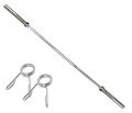 1Pair  50mm Gym Weight Bar Barbell Spring Collar Clip Dumbbell Lock Clamp Tool. 