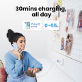【US Plug】UGREEN Nexode GaN 30W Fast Charger for iPhone 16 15 PD3.0 USB C 1 Port Quick Charger for iPad Pro SAMSUNG S25 S24 Xiao/mi Type C Mobile Phone Charger for Realme. 