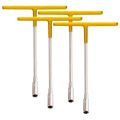 T Pana 13 Number | Hex Socket T Handle Wrench with Rubber Grip | Premium Quality Steel T Spanner for Nut Bolt Tightening | Durable T Shape Spanner for Car Bike Repair, Plumbing, and Workshop Use | Comfortable Non-Slip Handle. 