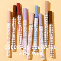 XIXI Colorful Eyeliner Non-smudging, waterproof and sweatproof, long-lasting, novice beginner colored liquid eyeliner. 