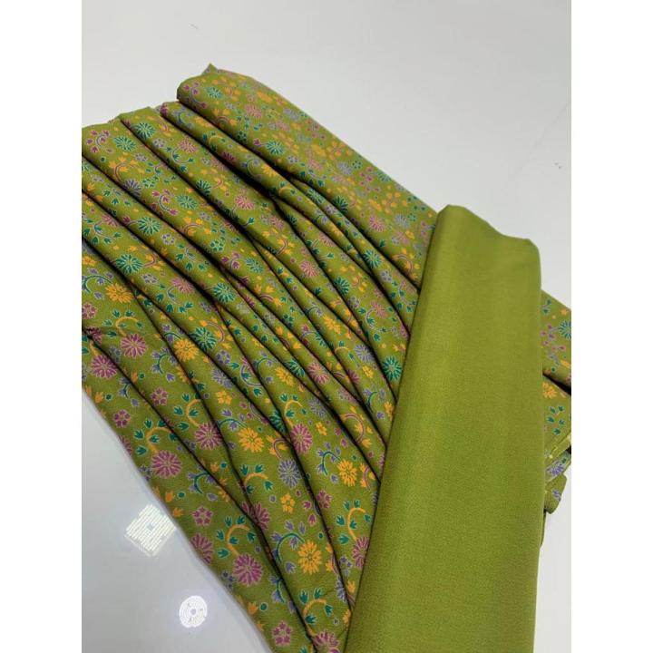 Unstitched fabric New Marina Wool / Collection / 2peice Winter Dhanak thick  / Cutting 5 meters 100-/ % fabric .  unstitched fabric