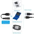 3X Charger Cable and 3.5MM Headphone Earphone Jack Adapter Cord Cable Gameboy Advance SP. 