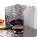 Fictory Anti Splatter Shield Guard, Cooking Frying Pan Oil Splash Screen Kitchen Cover Gas Stove Anti Splatter Shield Guard Protects Skin from Burns Keeps Kitchen Clean Printing Vegetables. 