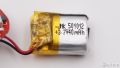 3.7v 45 mAh 401012 Lithium Polymer Battery - DIY, Earbuds, Airpod, Dot Battery - Lithium Polymer - Li Ion Protection Circuit. 