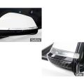 4 Pieces Anti-Scratch Trim Sticker,Carbon Fiber Rearview Mirror Protector Anti-Rub Strip Sticker Anti-Collision Strip. 