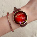 Customize Name Good Quality Watch for Women. 
