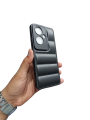 OPPO Reno 11F 5G / F25 Pro 5G Back Cover Soft Puffer Camera Protection Down Jacket Phone Case. 