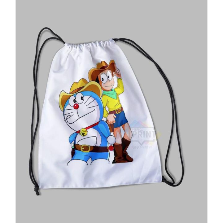 Doraemon and Nobita Drawstring Bag | Daraz.pk