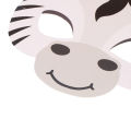 12pcs Mask Birthday Party Supplies Paper Animal Masks Cartoon Kids Party. 