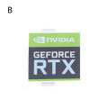 RTX 3090ti 3080ti 3070 3060 desktop sticker laptop graphics card label Creek. 