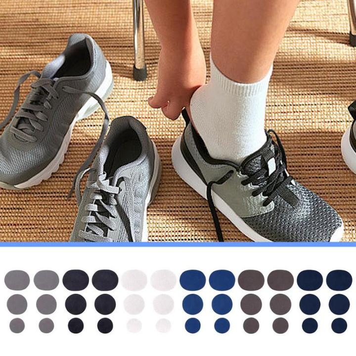 1 Set Sneaker Repair Patches Self-adhesive Running Shoes Insole Heel Patch Mesh Lining Torn Hole Sticker Foot Care Tools