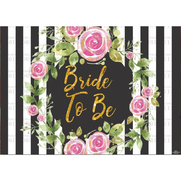 BRIDE TO BE THEME PARTY BANNER ( 36 INCHES X 24 INCHES )