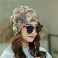 Hat: Female Spring and Summer Bald Head Breathable Chemotherapy Cap Woman Tulle Scarf Confinement Nightcap Indoor Yoga Hat Maternity Head Cap. 