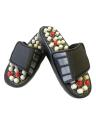 Foot Massaging Slippers - Black. 