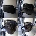 Car Foldable Food Tray Table - Black. 