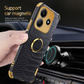 For Xiaomi Redmi Note 14 5G Galvanic Crocodile Plated Phone Case for 6.67 inches xiaomi redmi note 14 MI NOTE 14 5G All Pack Soft Magnetic Protection Cover Drop Resistant. 