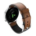 Ronin R-010 Ultra Smart Watch with Faux Leather Strap - Bt Calling Smart Watch with 100+ Sports mode with Fitness Tracking & Multiple Watch Faces Option - Amoled Display with AoD Feature in Metallic Body Design. 
