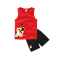 Kidsntees Pack of Printed Sando T-Shirt + Short for Boys - Premium Printed Sando T-shirts For Teen Boys & Girls - High Quality T-shirt For Toddler Boys & Girls - 100% Cotton, High-Quality DTF Prints, Ages 6 Months to 12 Years, Free Delivery. 