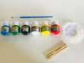 Water Painting Colors - 6 basic colour Water paint in bottle 25ml in each. 