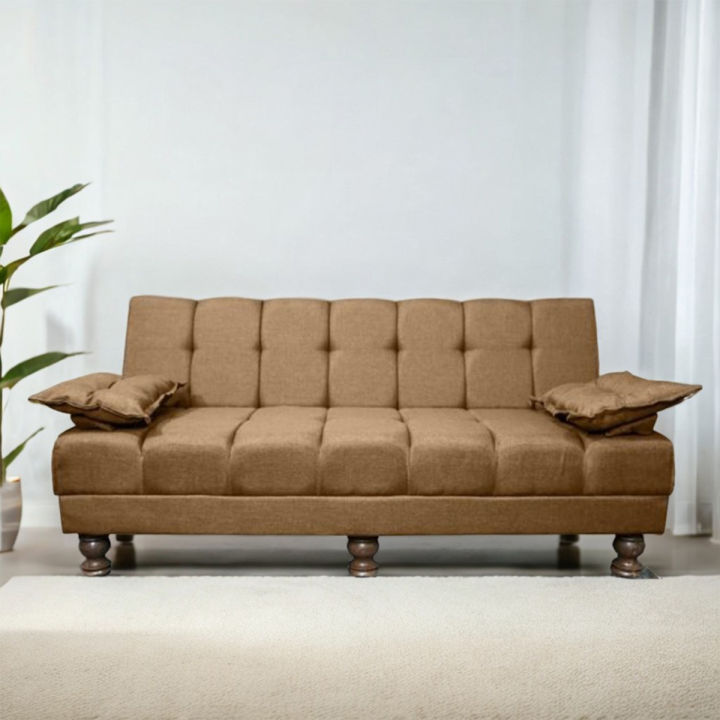 3 seater sofa combed in important jute fabric new design sofa combed