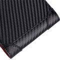 RFID Men's Wallet Ultra Thin Man Carbon Fiber Wallets Microfiber Slim Bank Credit Card Holder For Male Short Purse. 
