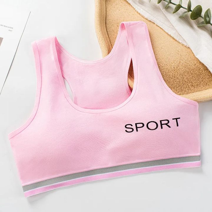 Linmart%201pcs%20Padded%20Cotton%20Sports%20Bra%20for%20girls%20/%20women's%20padded%20bra%20-%20Image%202