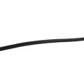 5pcs 1 Meter Waterproof Temperature Sensor Probe, Stainless Steel 10k 3950 NTC Thermistor Probe, Digital Temperature Transimitter Extension Cable,CPU Temperature Sensor,black&silver. 