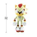 Cross border Hot Selling Super Sony Plush Toy Q-Edition Super Sound Mouse Sonic Backpack Hedgehog Xiate Doll. 