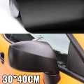 30x40cm Flexible Black Matte Vinyl car Wraps Motorcycle Bike car stickers decoration Car Stickers  Auto Racing  Car Sticker. 