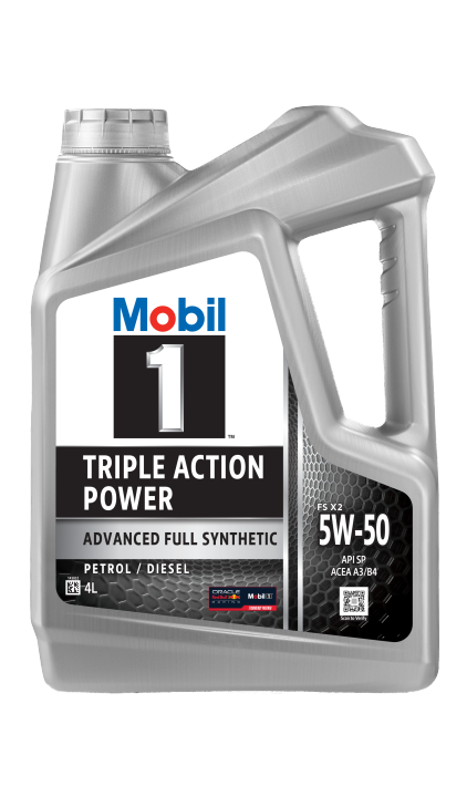 Mobil 1 5W-50 Triple Action Power 4 Liter | Daraz.pk