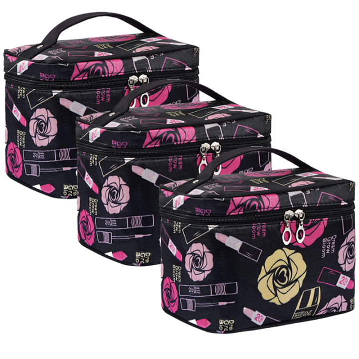 Women%20Portable%20Cosmetic%20Bag%20Cute%20Makeup%20Travel%20Case%20Multifunctional%20Make%20up%20Bag,%20Toiletry%20Bag%20Travel%20Bags%20for%20Women%20Girls%20(Flaming%20Lips)%20-%20Image%203