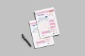 Daily Planner Tare Off 100 Pages A5 Size. 
