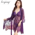 New Style 3 Piece Night Dress Lace Nightgown With Panty Short Nightwear For Women And Girls. 