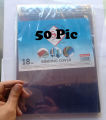 Binding Sheet PVC Plastic A4 Size (50pic) Biding card Gata A4 size (50Pic). 
