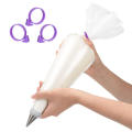 10 Fixed Rubber Leaks Lashing DIY Tool Rings Ties Pastry Piping Silicone Bag Pieces. 
