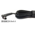DC 6.5 x 4.4 6.0*4.4mm Power Supply Plug Connector With 1.2meter Cord / Cable for Sony Vaio Laptop Adapter Charger. 