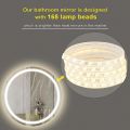 AI-LIGHTING 600mm Round Bathroom LED Mirror Illuminated Backlit 3 LED Light | ANE034. 