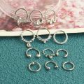 Nose Hoop Clicker Set 16G Septum Piercing Hoops Bulk Daith Hoop Earrring Helix Jewelry Pack Tragus Hoop Cartilage Earrings Lobe. 