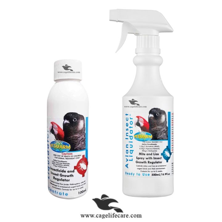 Avian Insect Liquidator (A.I.L) Concentrate Mite and Lice Spray ( VETAFARM Australia )
